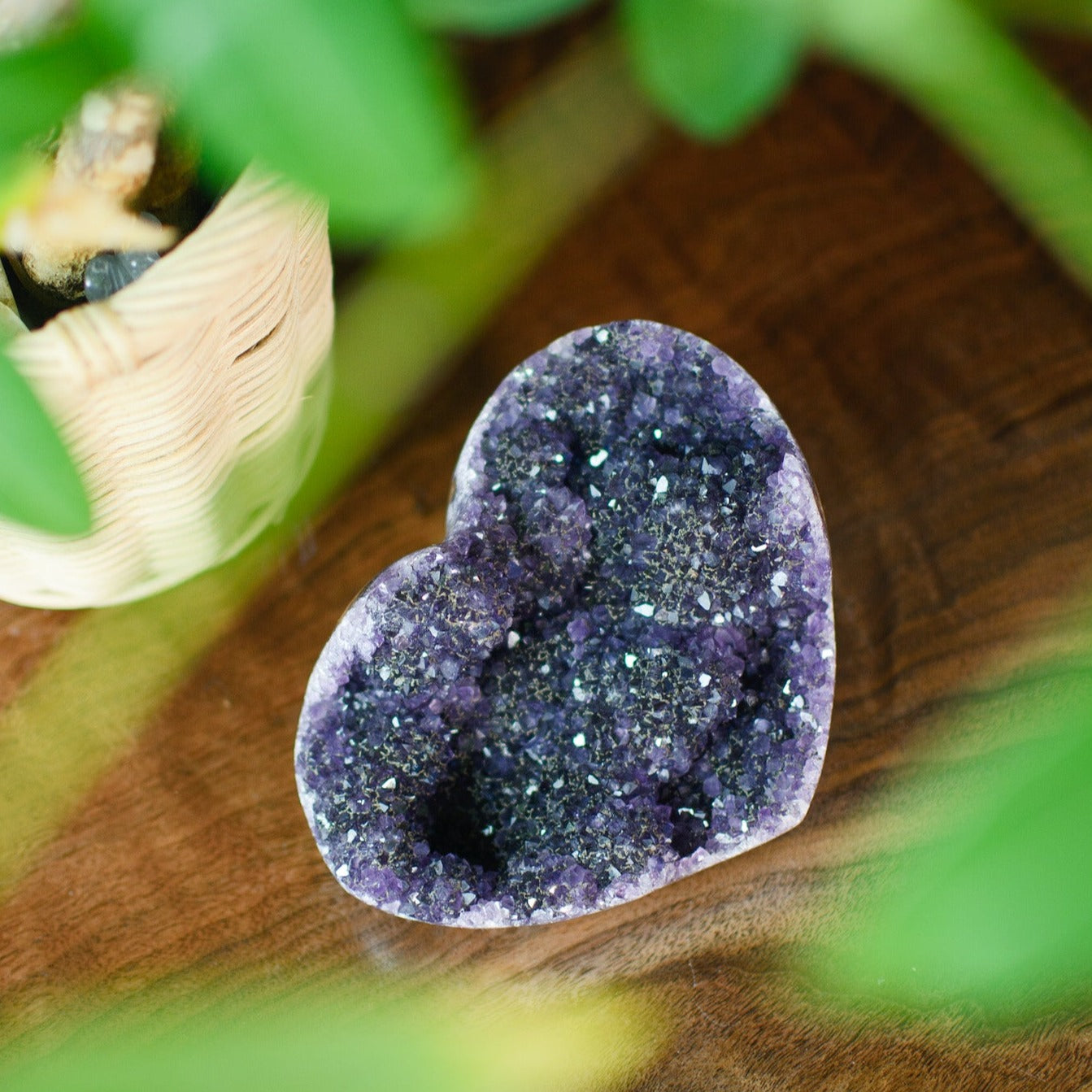 Amethyst Heart Geode | Surry Hills Stones
