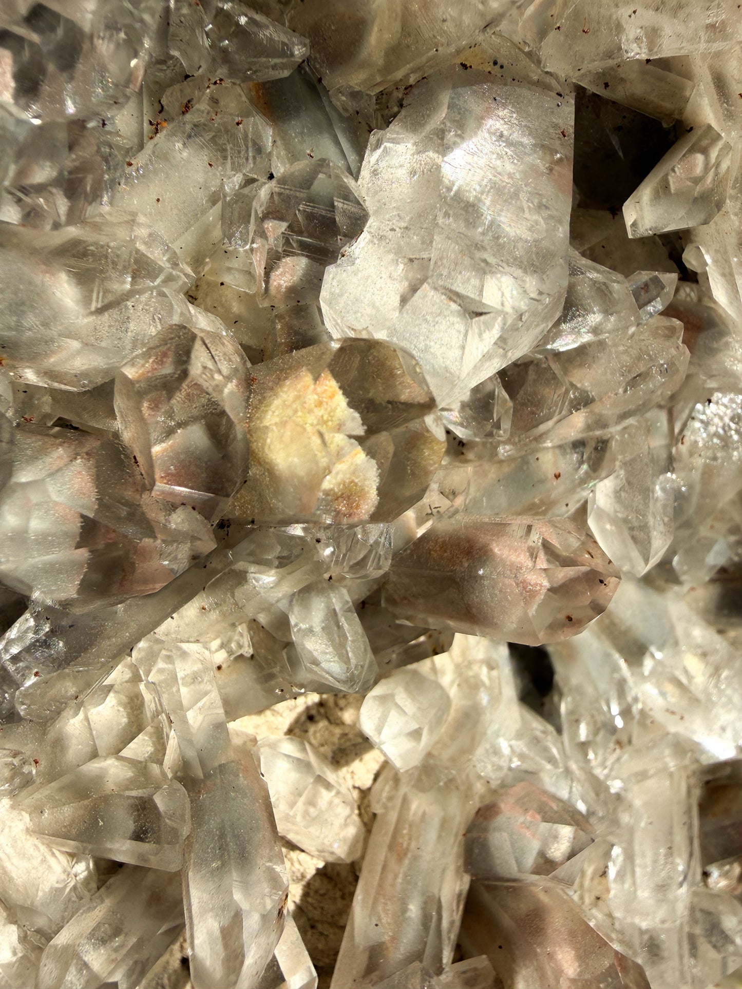 Large Double Sided Quartz on Rotating Stand