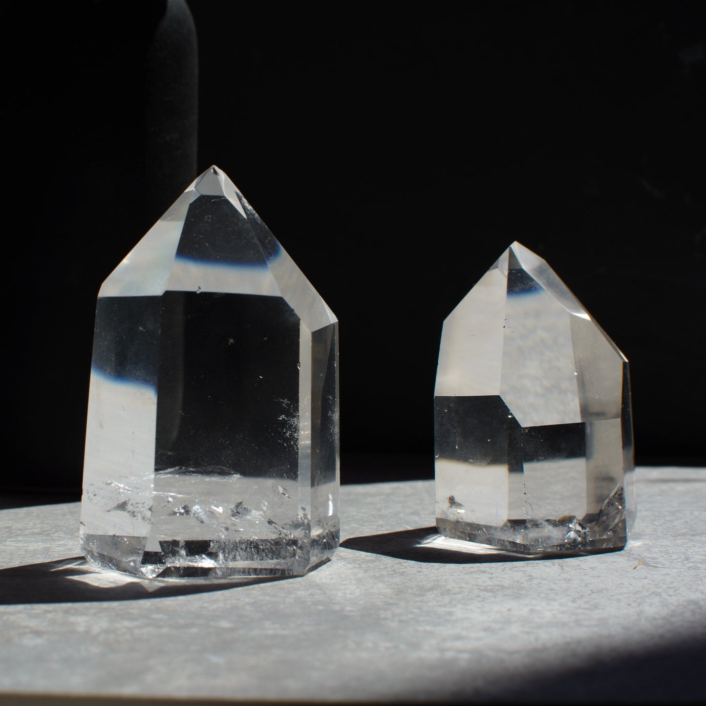 Super Clear Quartz Tower