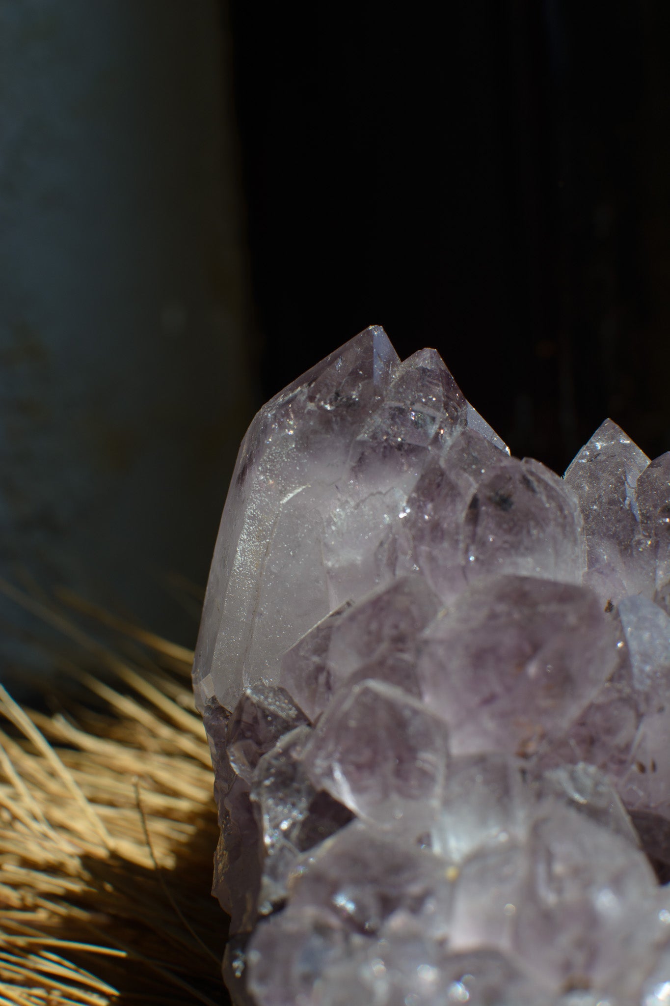 Large Amethyst Cluster with Many Points