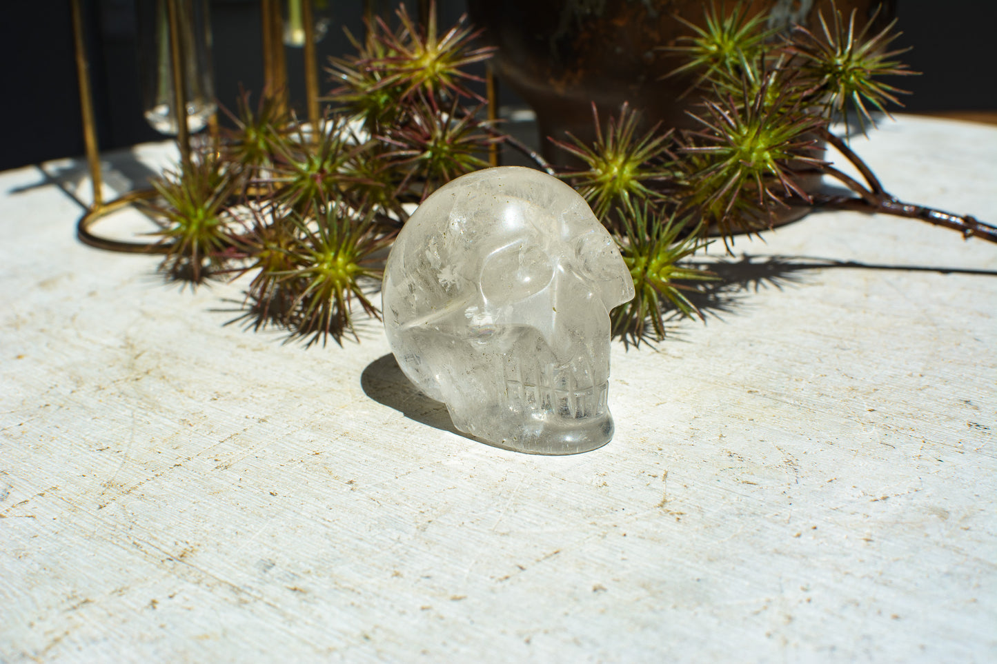 Small Quartz Skulls