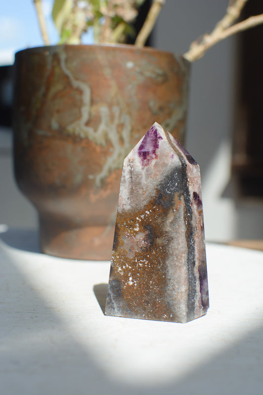 Brazilian Flourite Tower