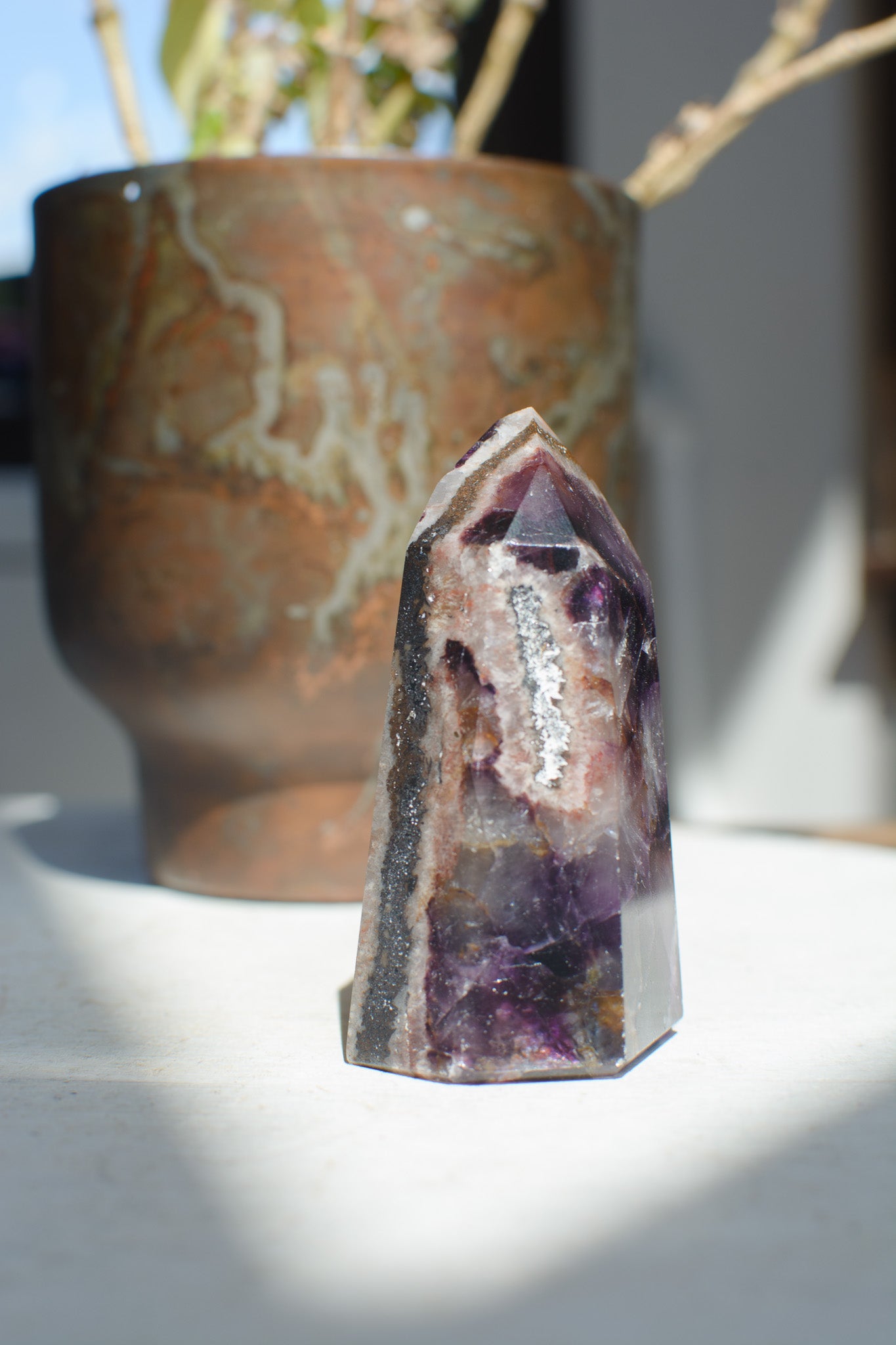 Brazilian Flourite Tower