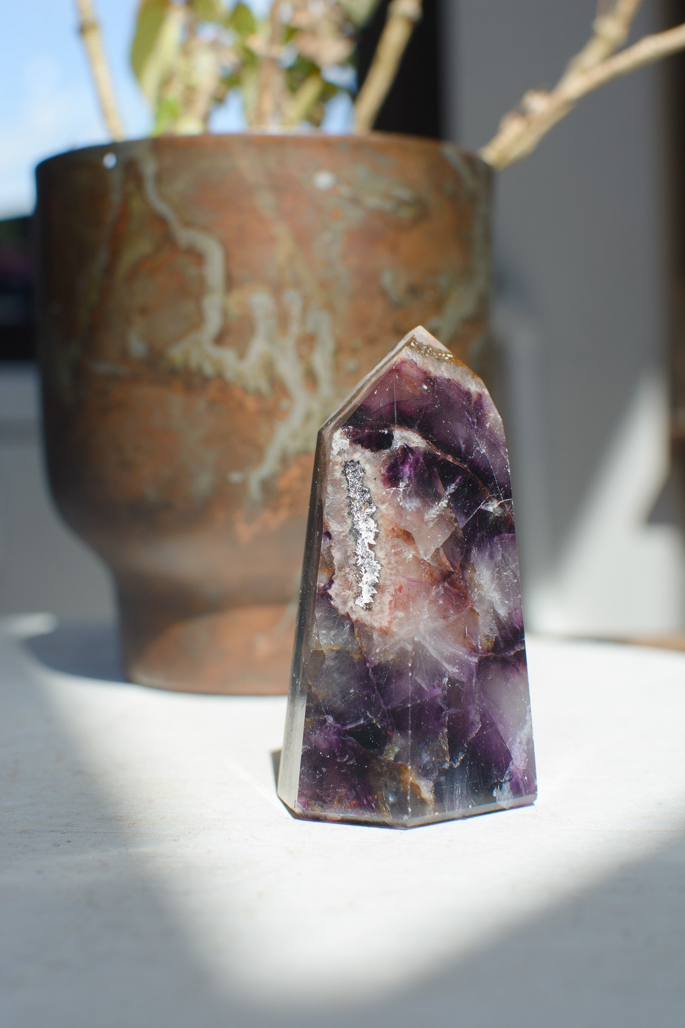 Brazilian Flourite Tower