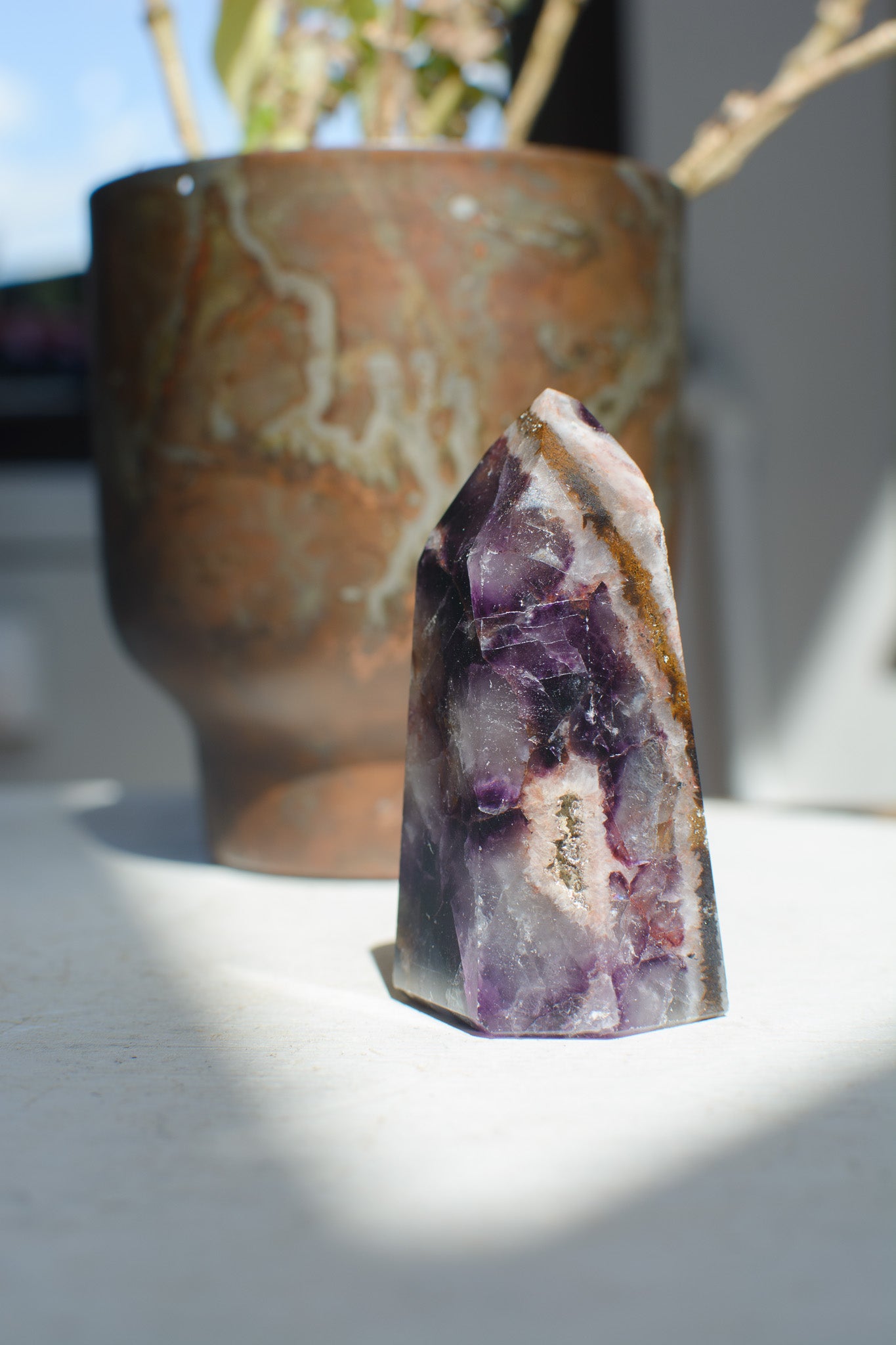 Brazilian Flourite Tower