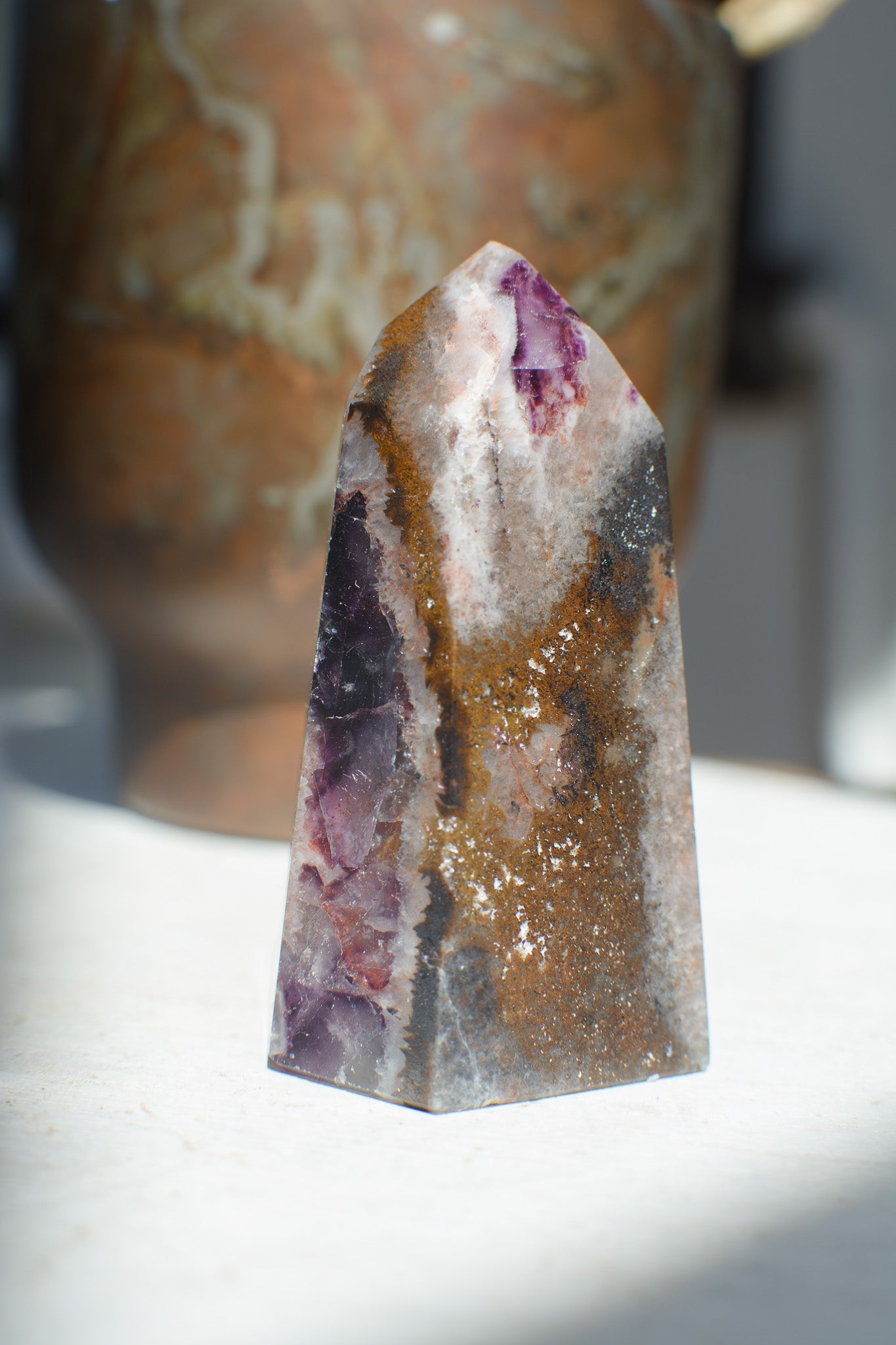 Brazilian Flourite Tower