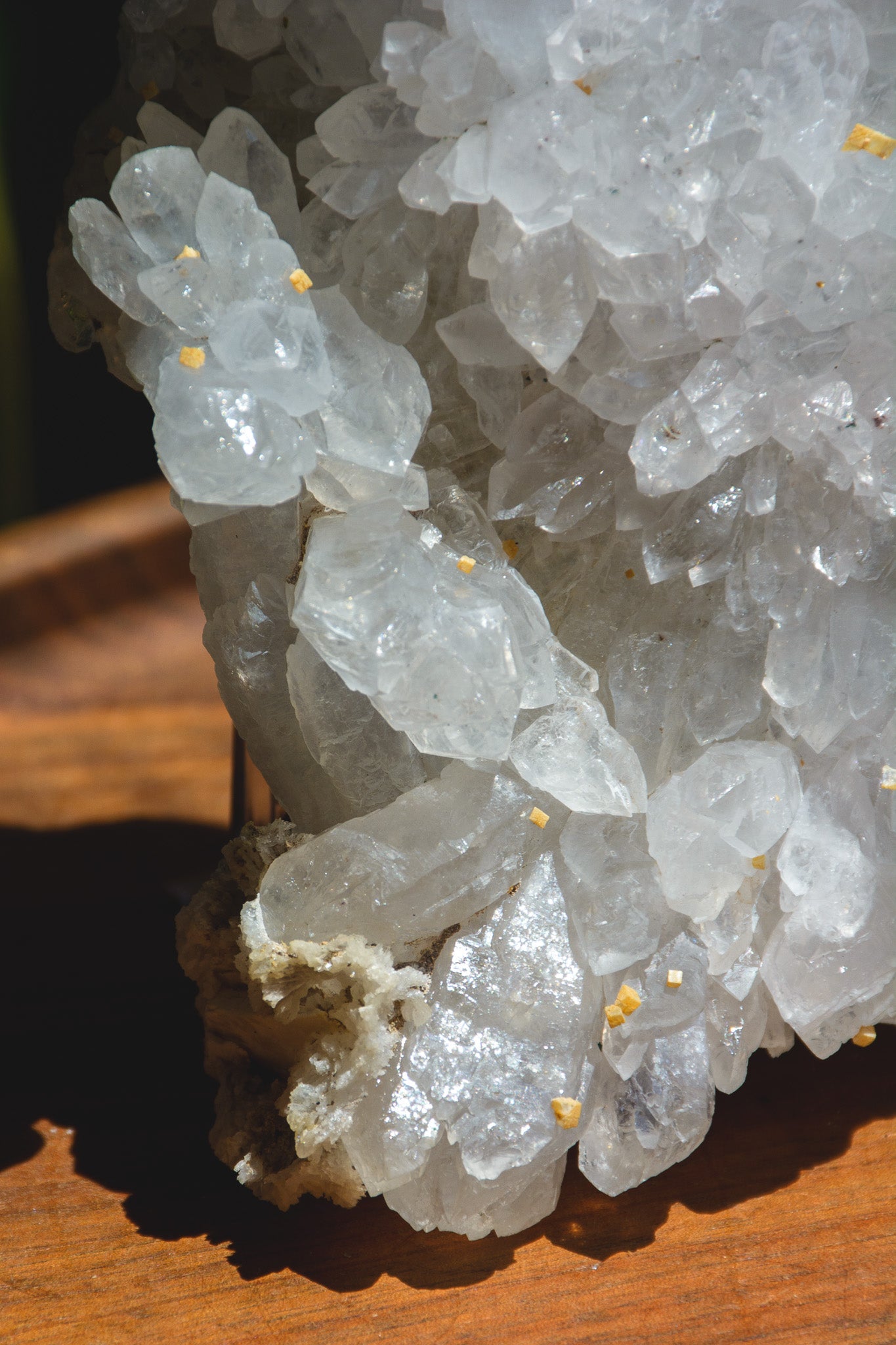 Quartz Cluster with CItrine