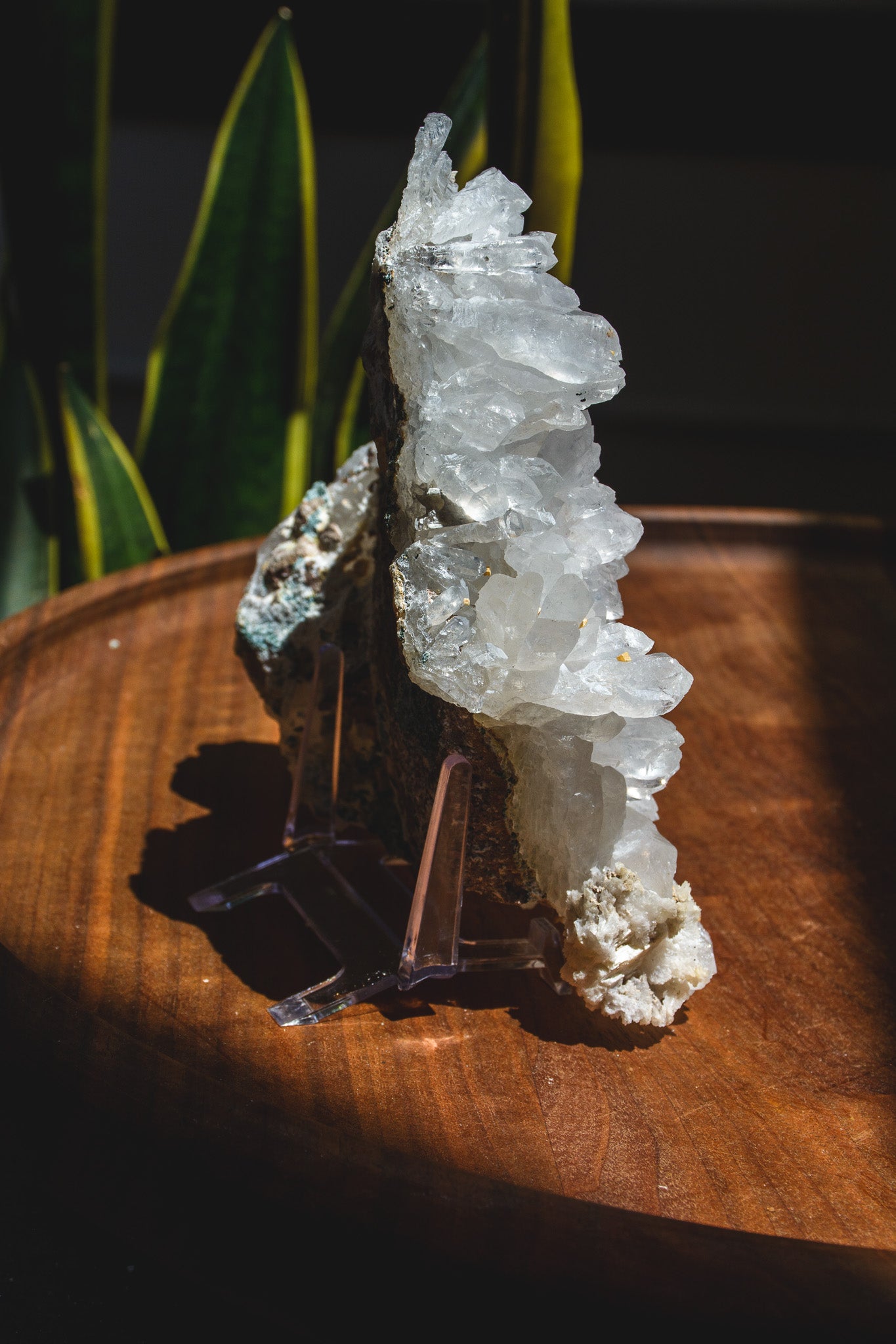 Quartz Cluster with CItrine