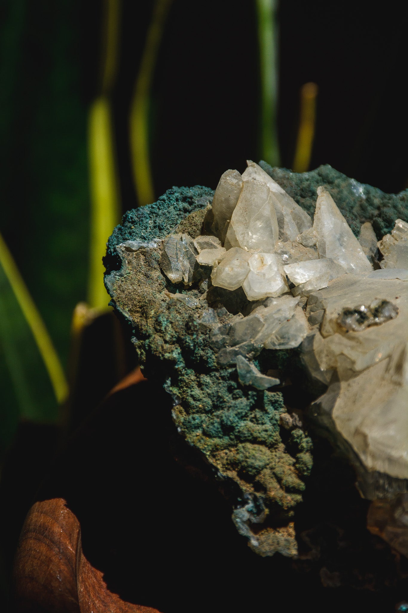 Blue Calcite Amethyst