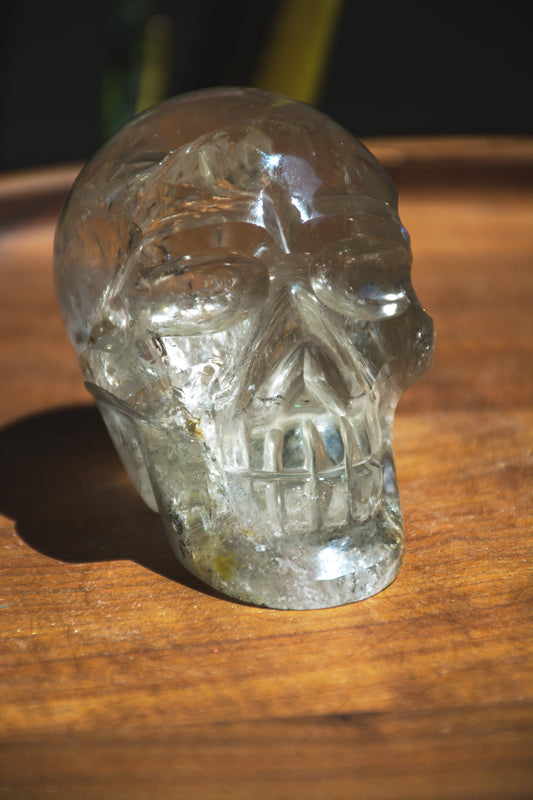 Pitico Smoky Quartz Skull Shaped Specimen