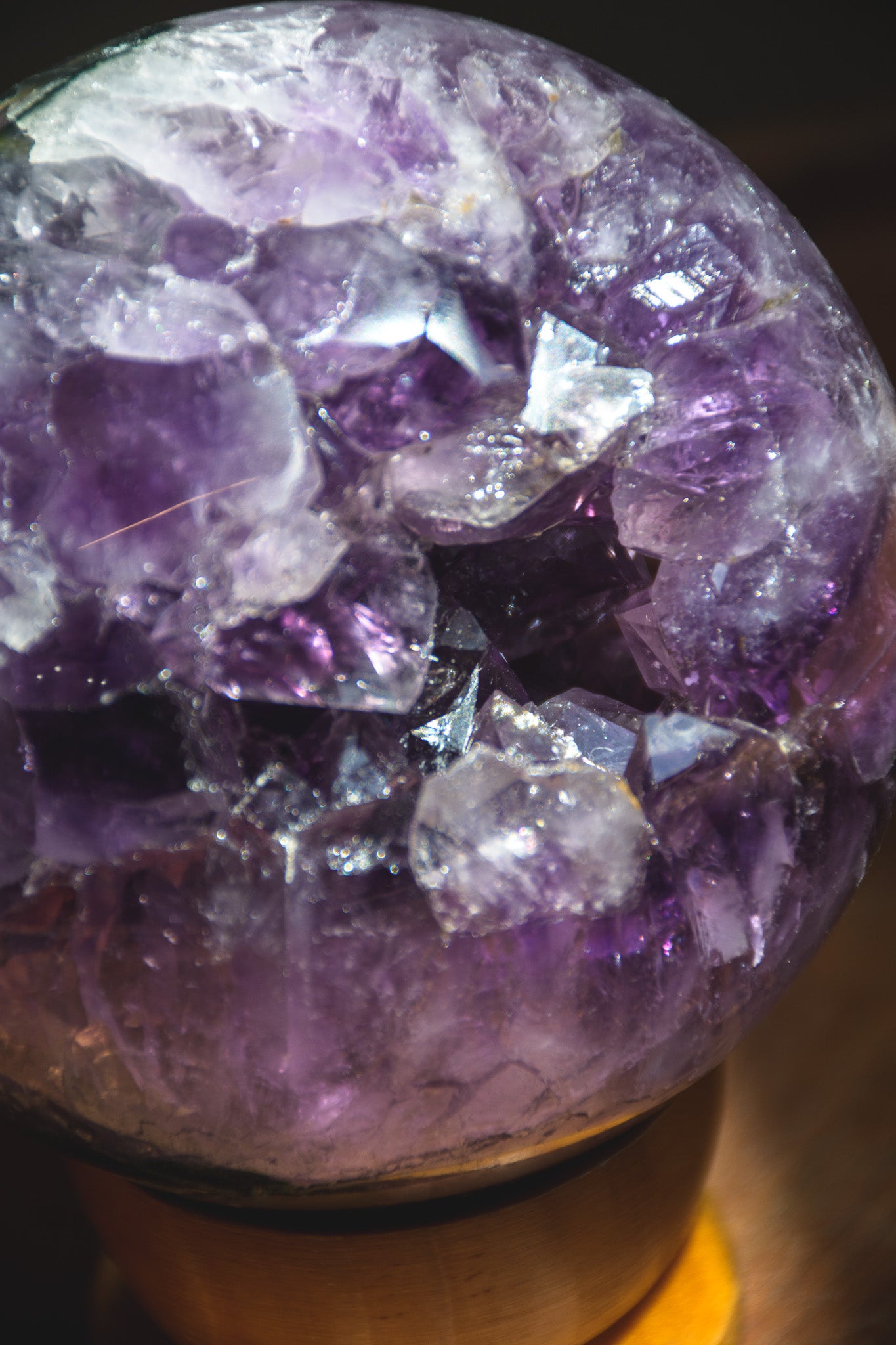 Amethyst Sphere from Uruguay