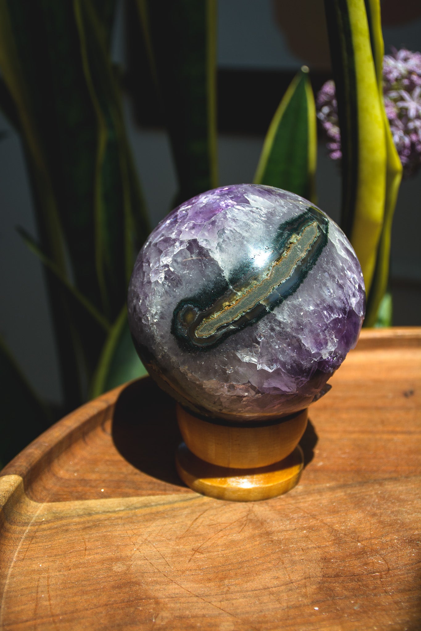 Amethyst Sphere from Uruguay