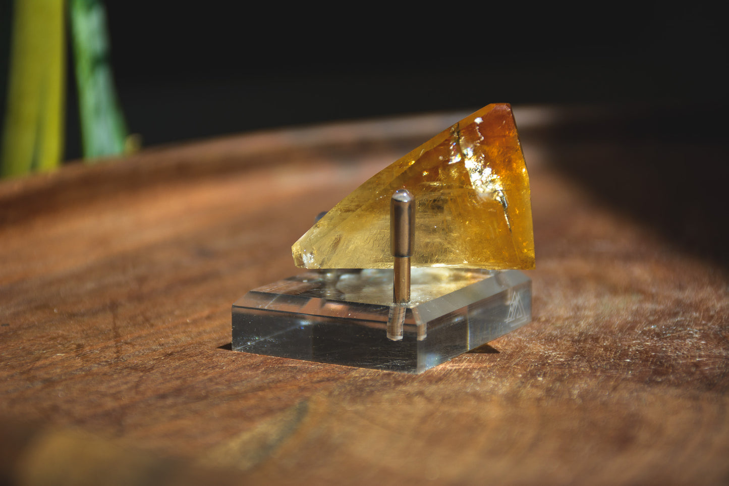 Golden Calcite Specimen from Elmwood Mine in Tennessee