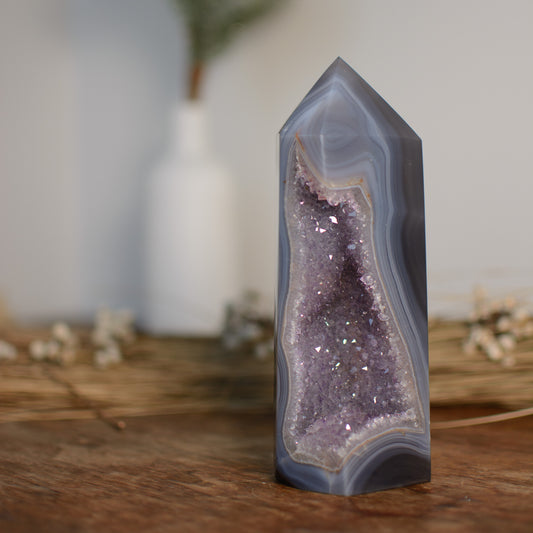 Agate Amethyst Tower| Surry Hills Stones