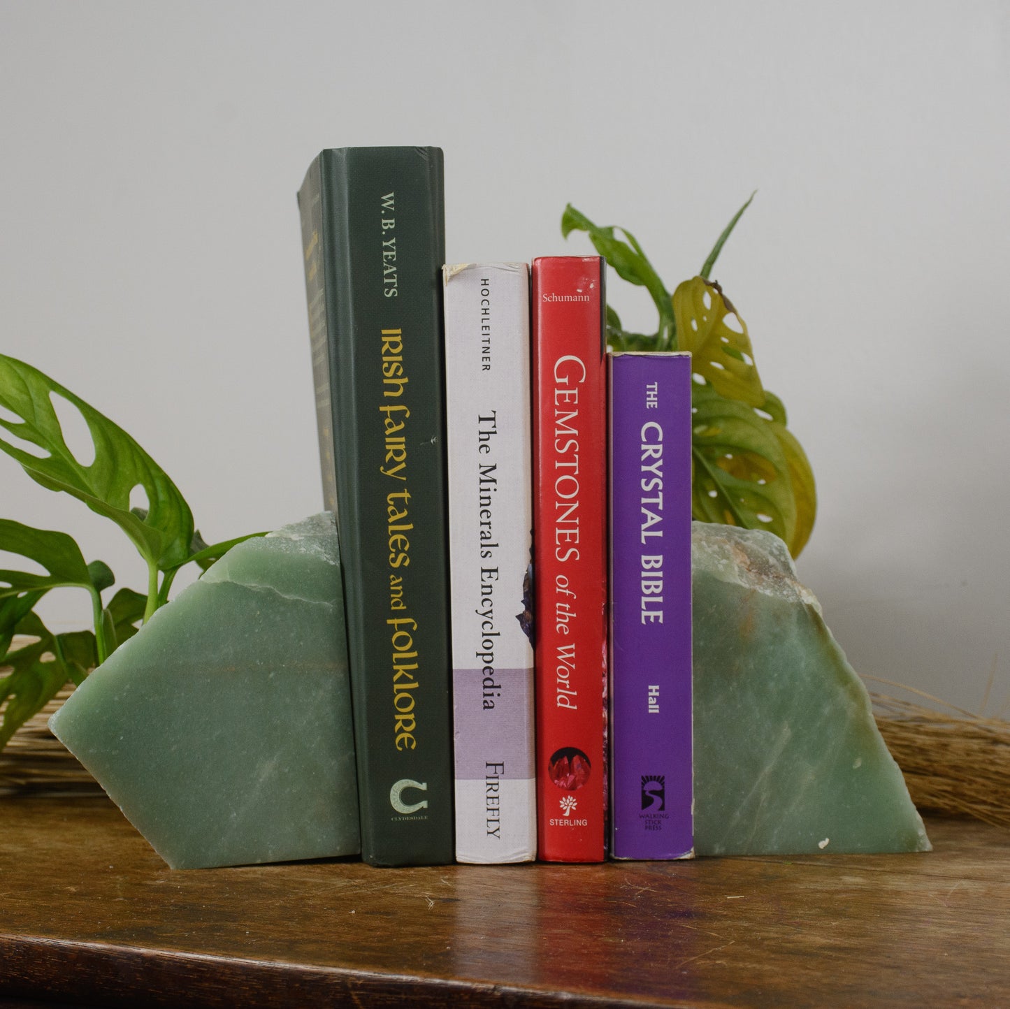 Green Aventurine Book Ends | SURRY HILLS STONES