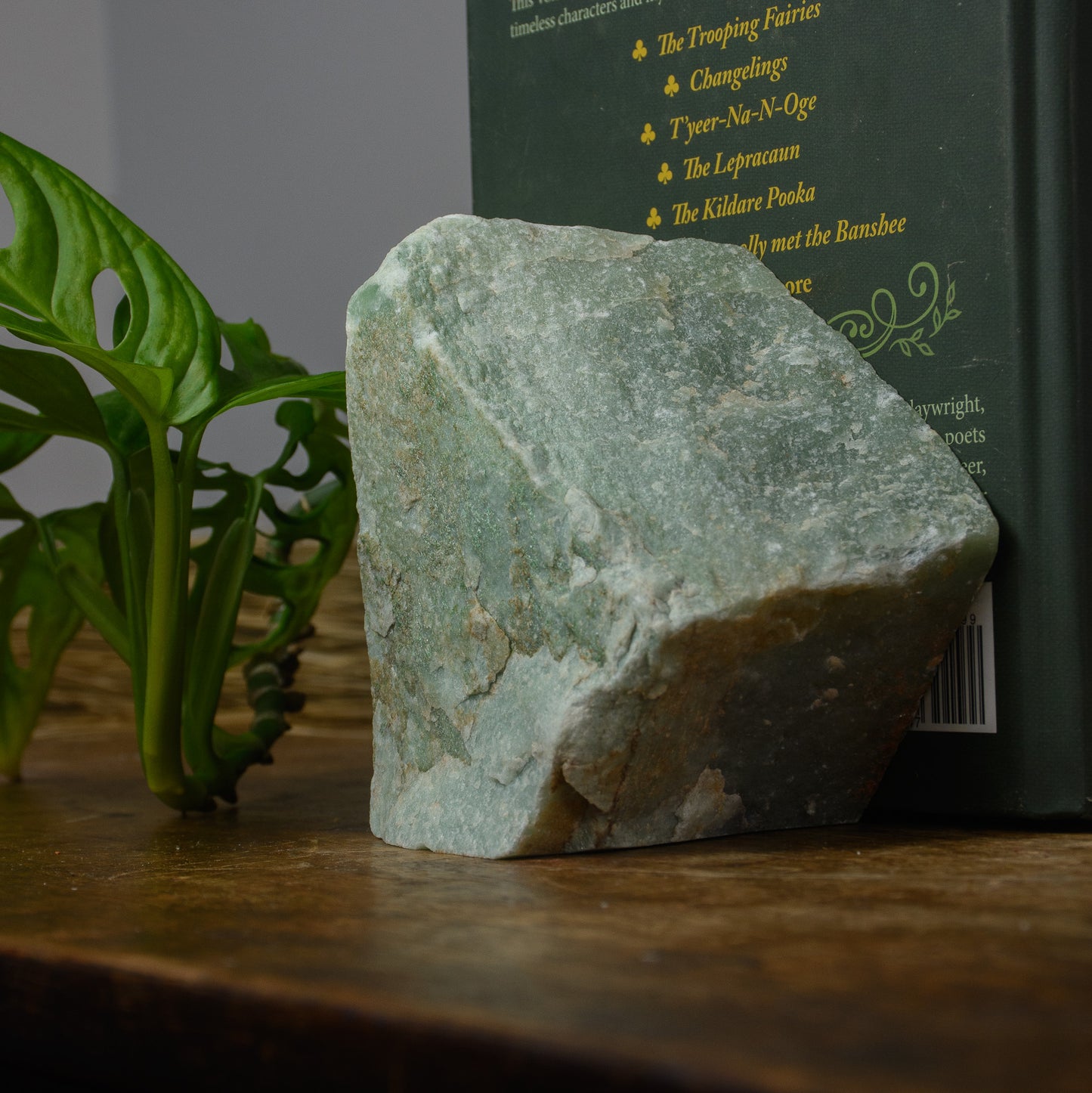 Green Aventurine Book Ends | SURRY HILLS STONES