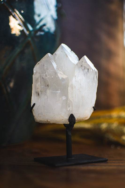Cathedral Natural Citrine on Custom Stands | Surry Hills Stones