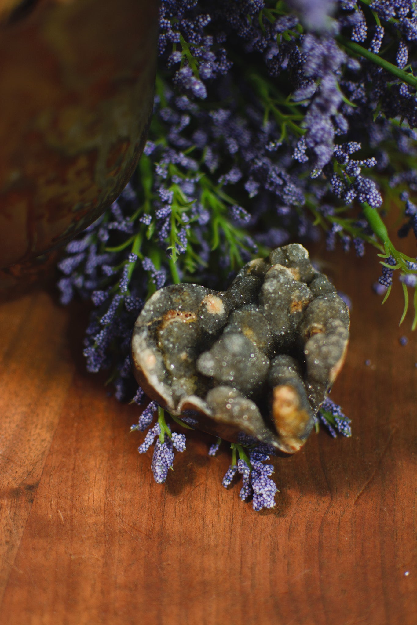 Agate Druzy Heart | Surry Hills Stones