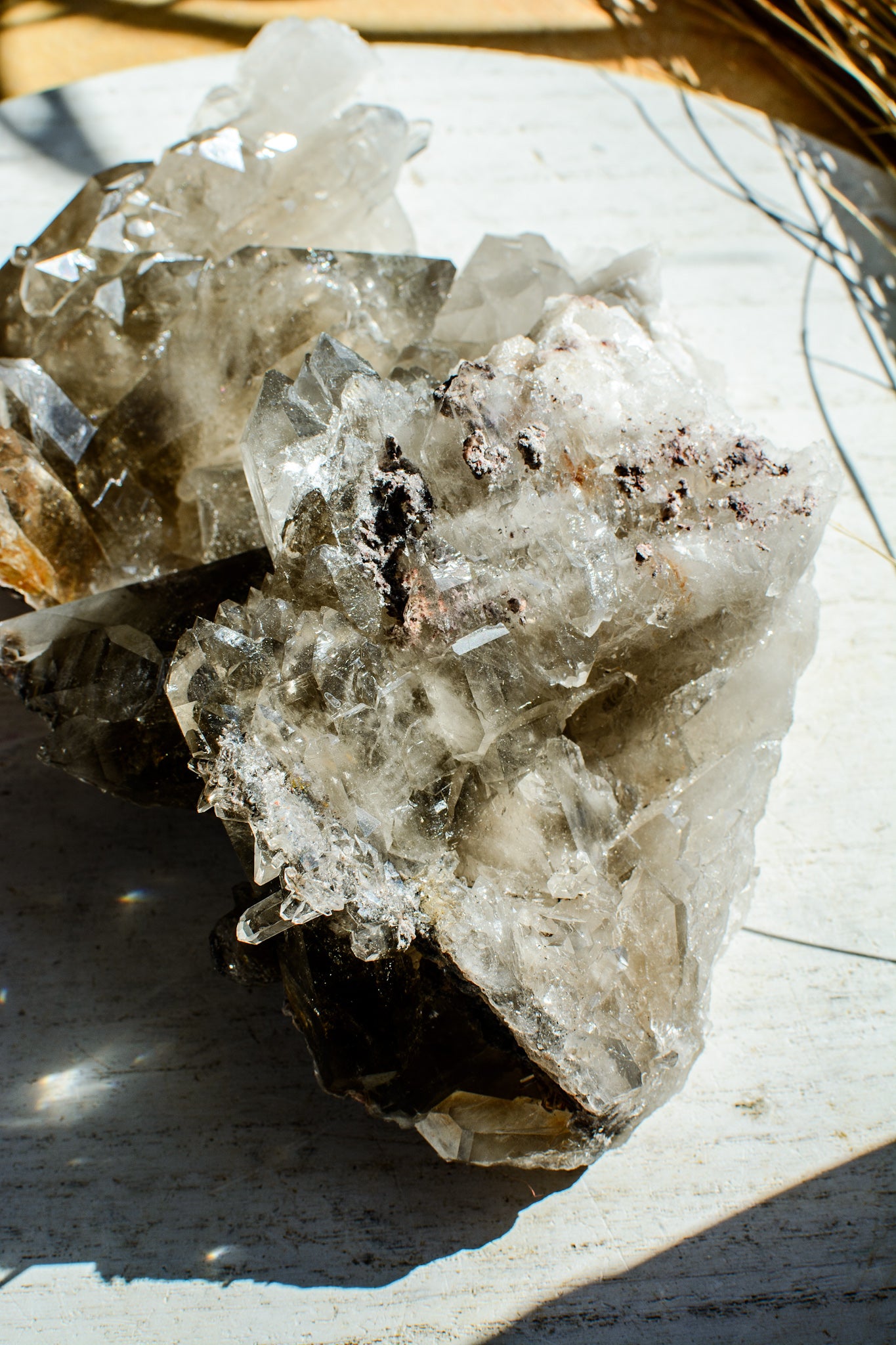 Quartz Statement Piece with MANY Inclusions | Surry Hills Stones