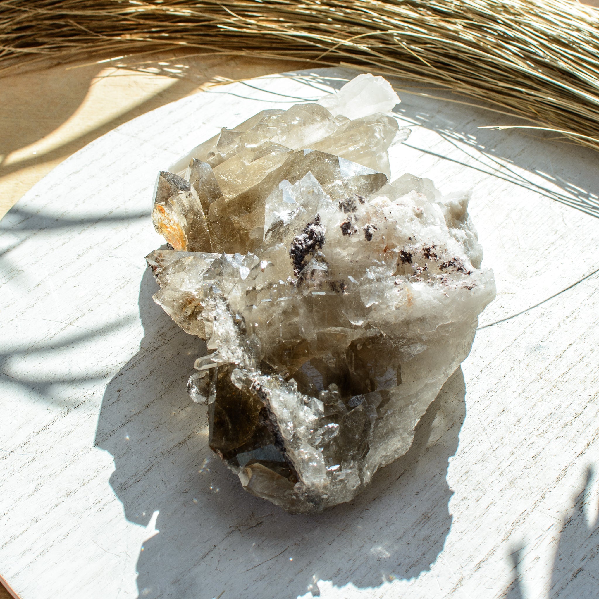 Quartz Statement Piece with MANY Inclusions | Surry Hills Stones