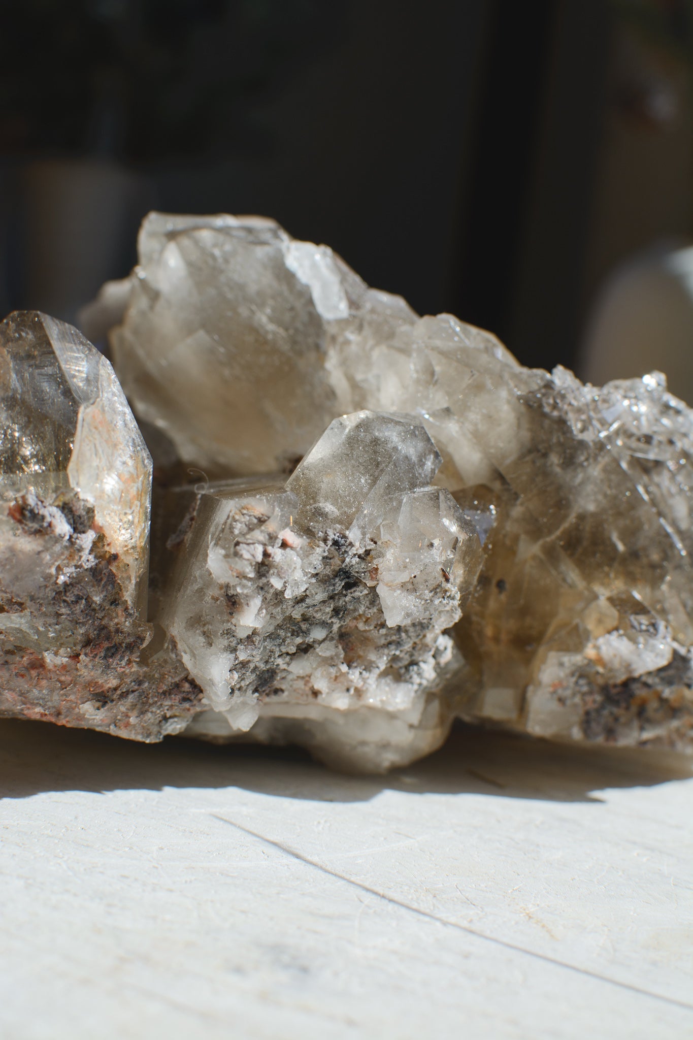 Quartz Statement Piece with MANY Inclusions | Surry Hills Stones