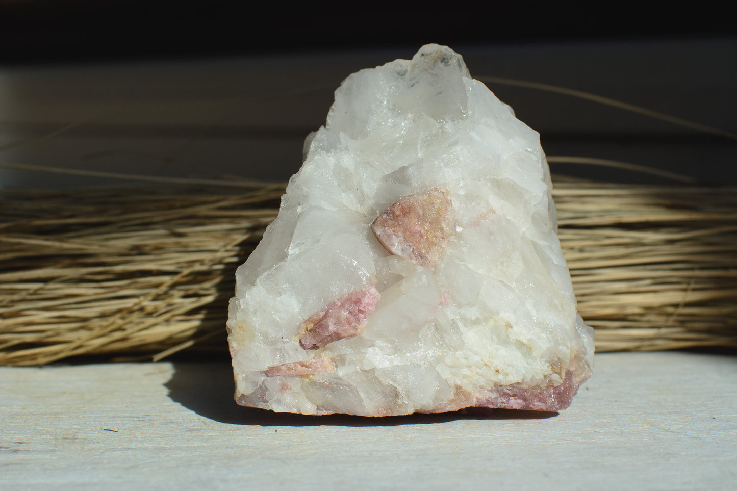 Pink Tourmaline on an Albite Matrix| Surry Hills Stones