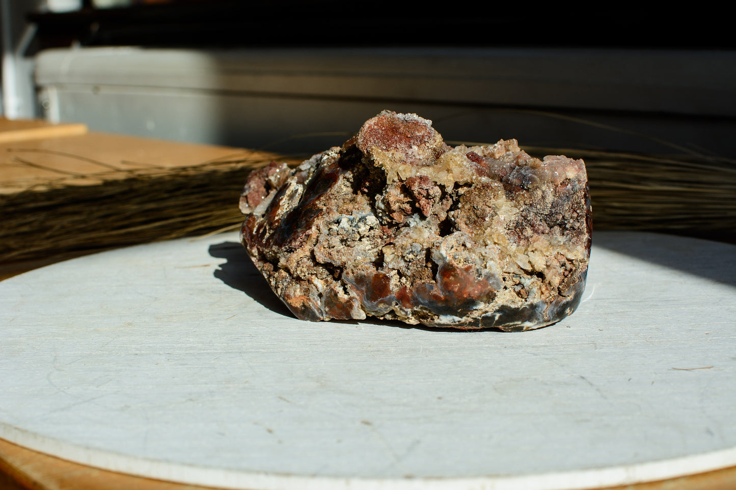 Druzy Agate Organic Shaped Geode | Surry Hills Stones