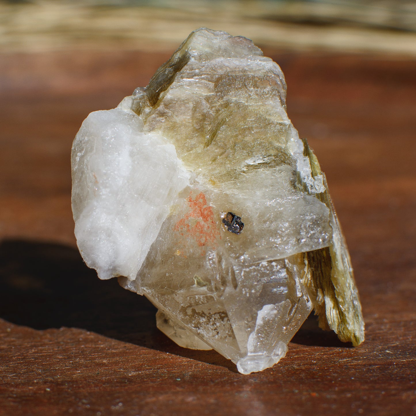 Citrine with Mica