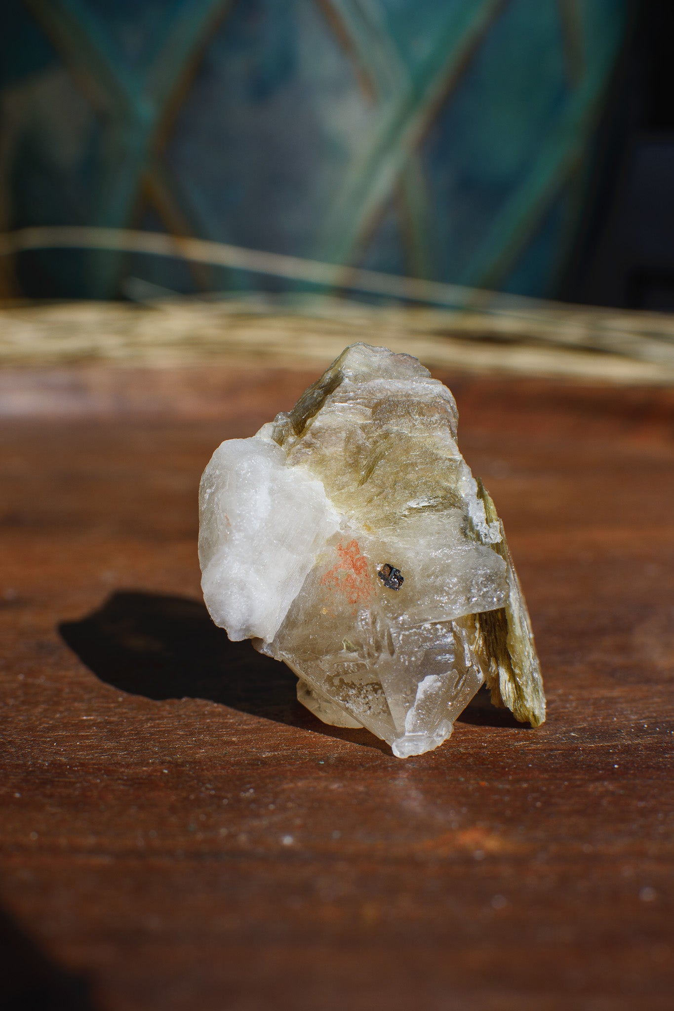 Citrine with Mica