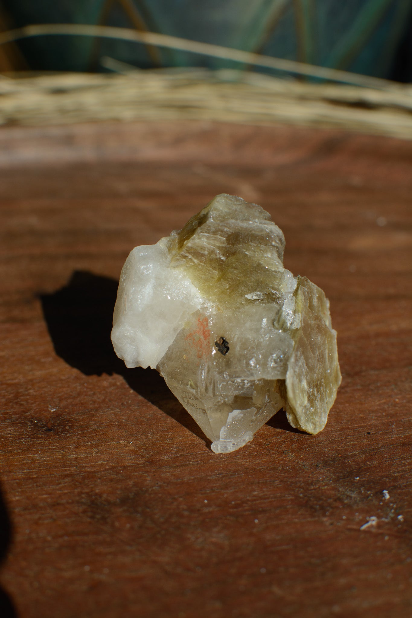 Citrine with Mica