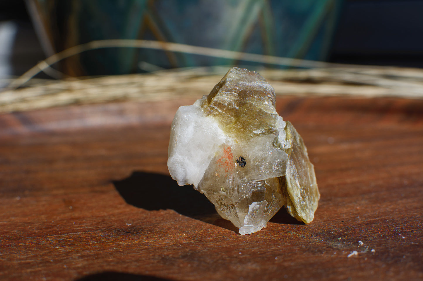 Citrine with Mica