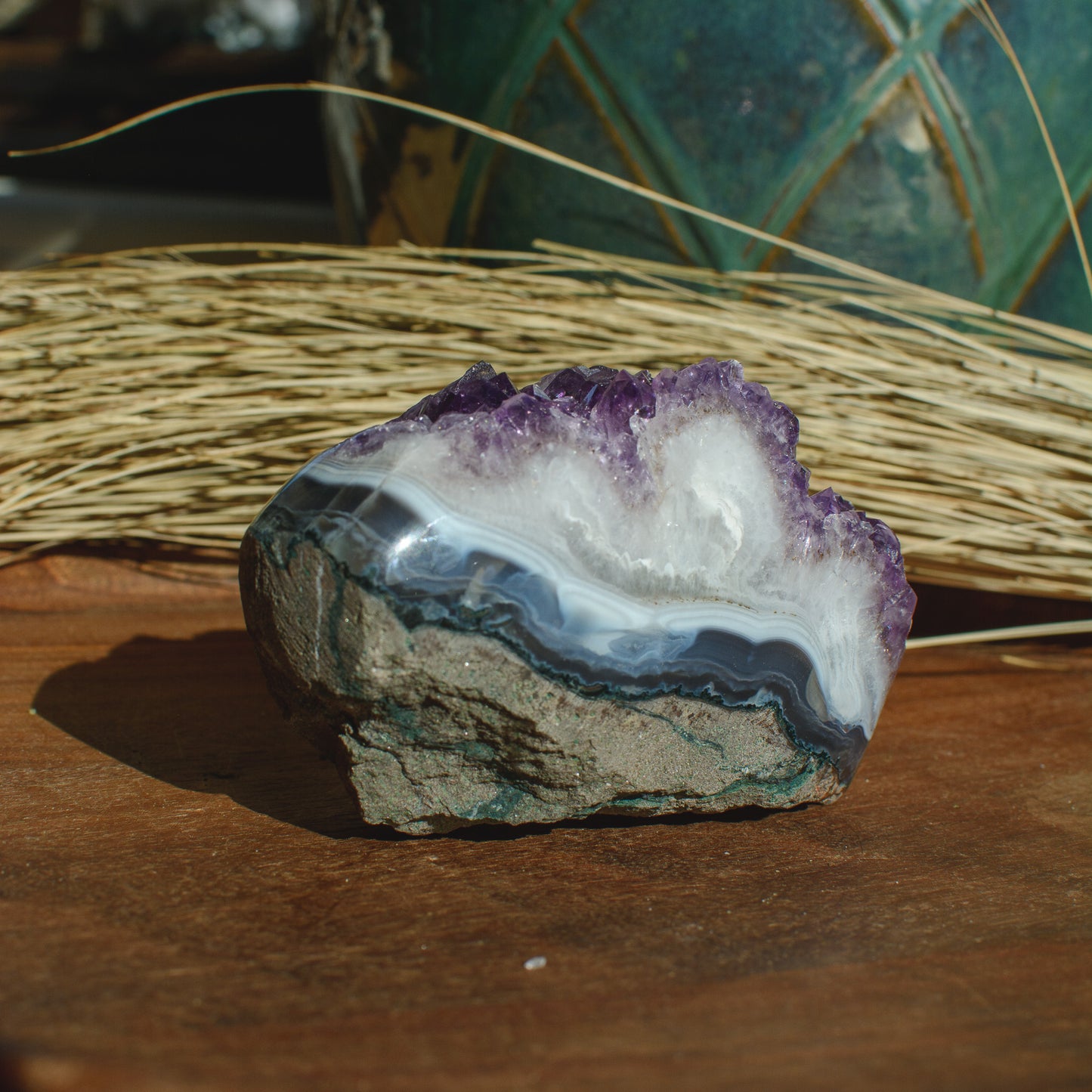 Amethyst on Agate | Surry Hills Stones