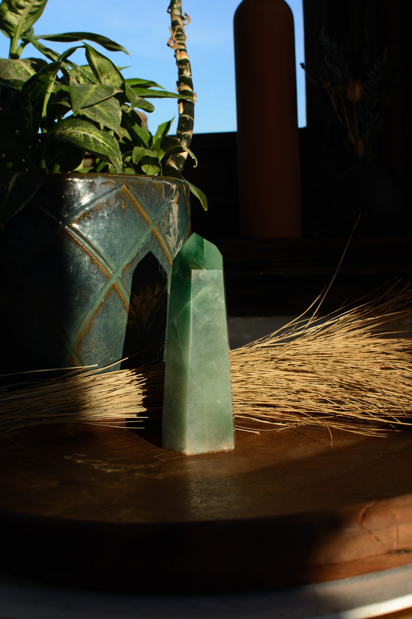 Green Aventurine Tower | Surry Hills Stones