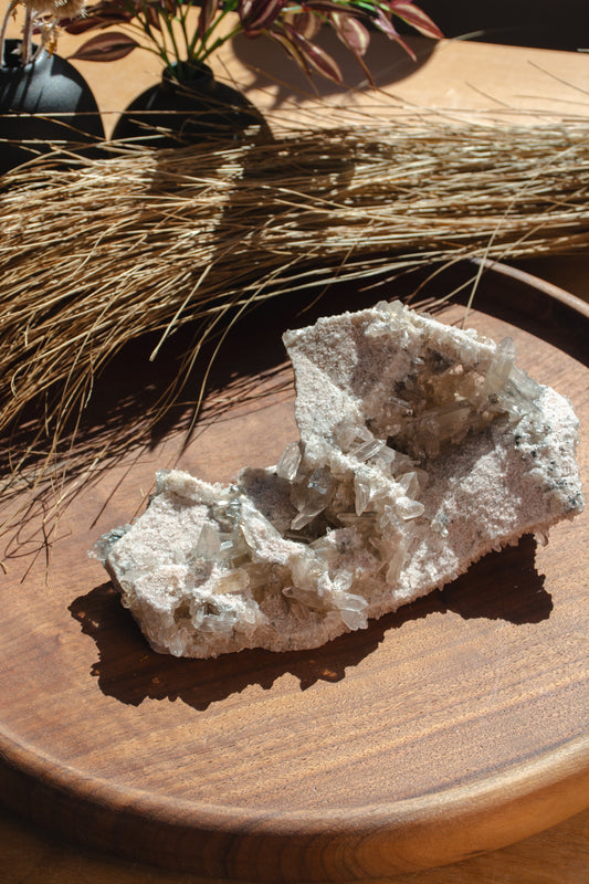 Smoky Quartz with Black Tourmaline Inclusions