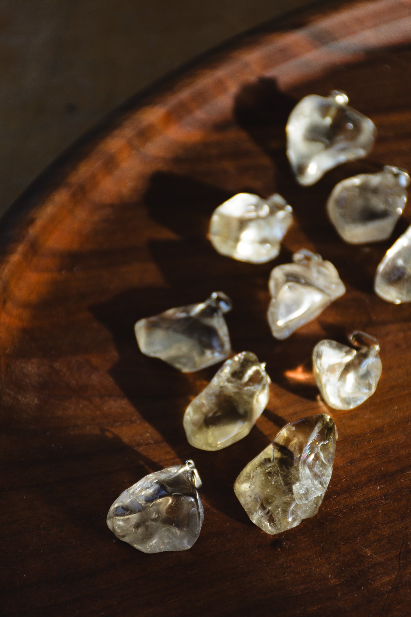 Natural Citrine Pendants