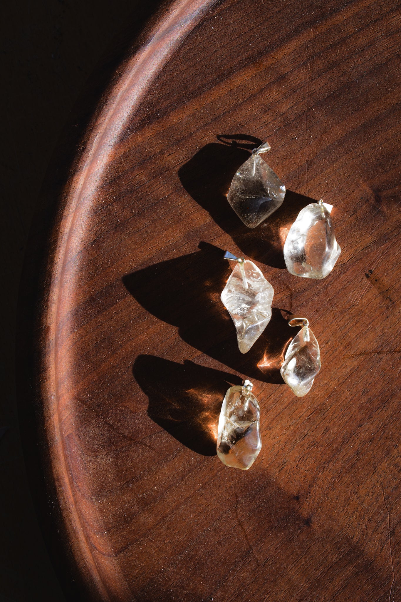 Natural Citrine Pendants