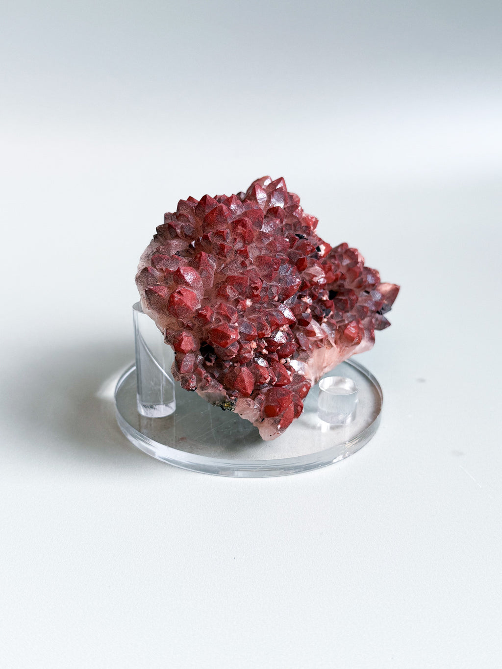 Red Quartz, Dolomite, Pyrite