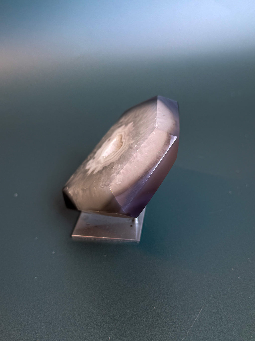 .Agate Diamond on Custom Base