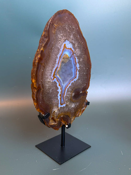 Agate Slab on Custom Base