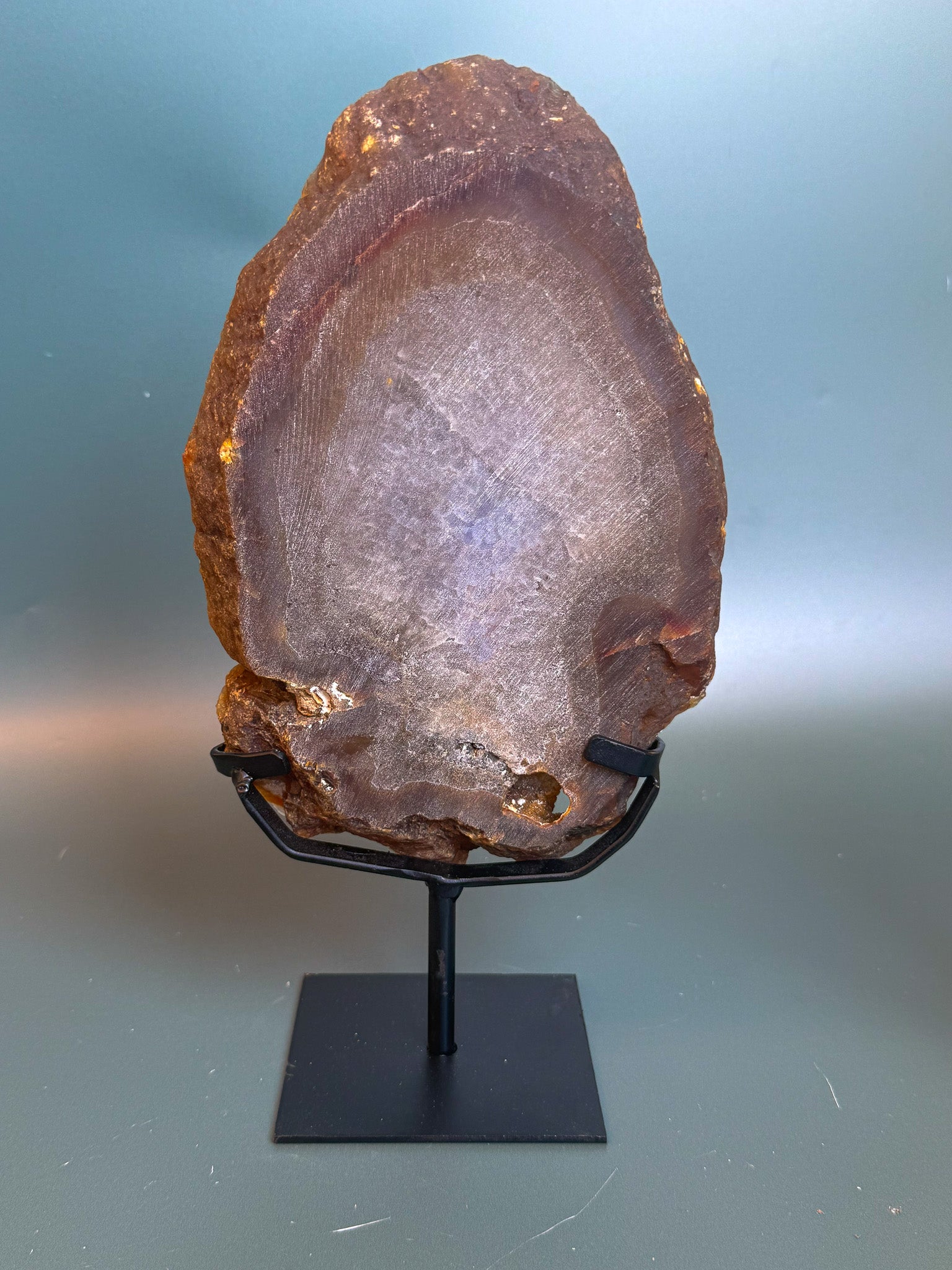 Agate Slab on Custom Base