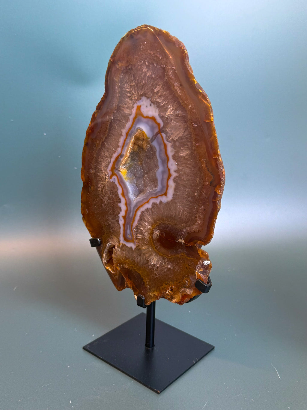 Agate Slab on Custom Base