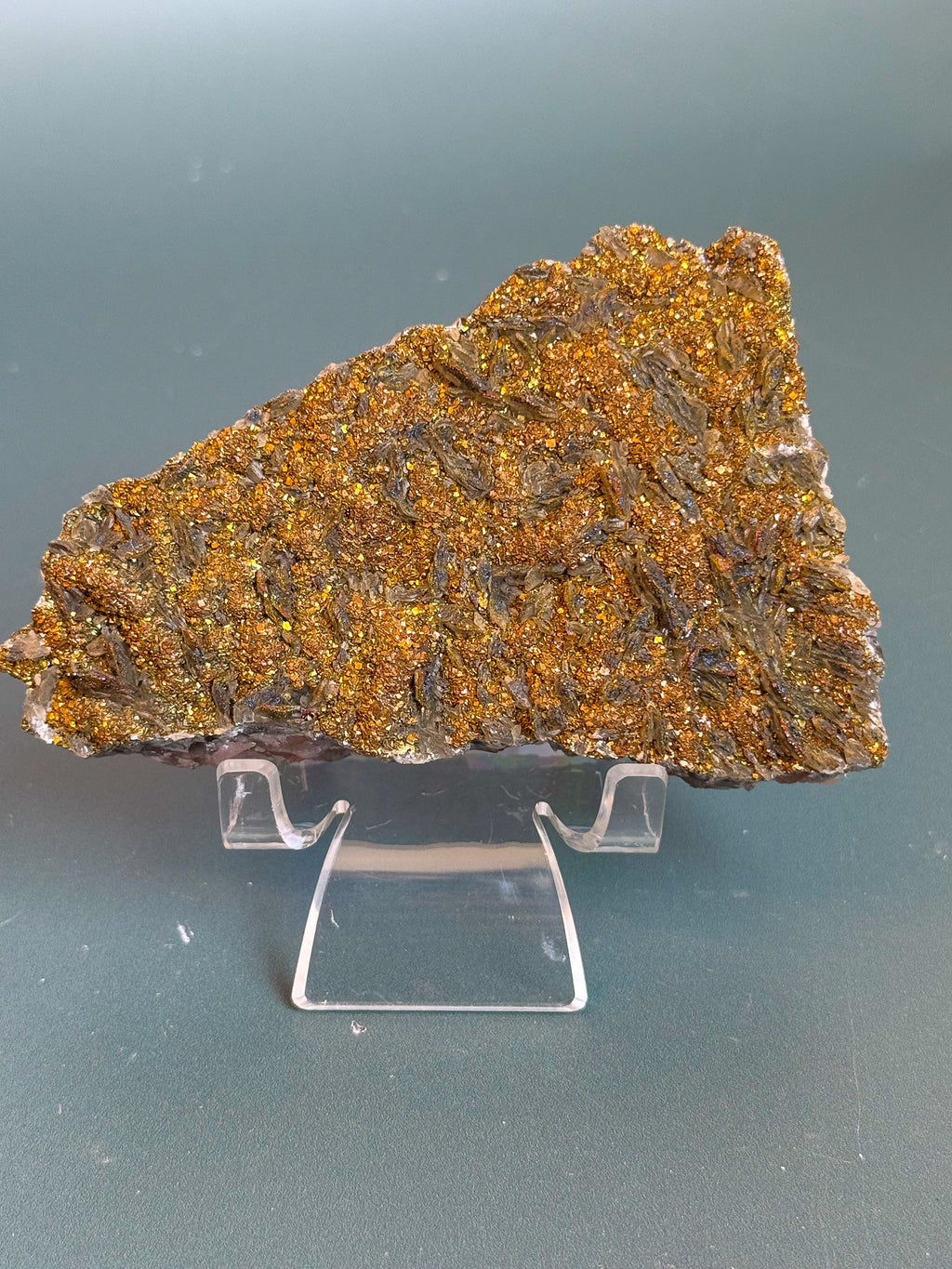 Calcite with Chalcopyrite