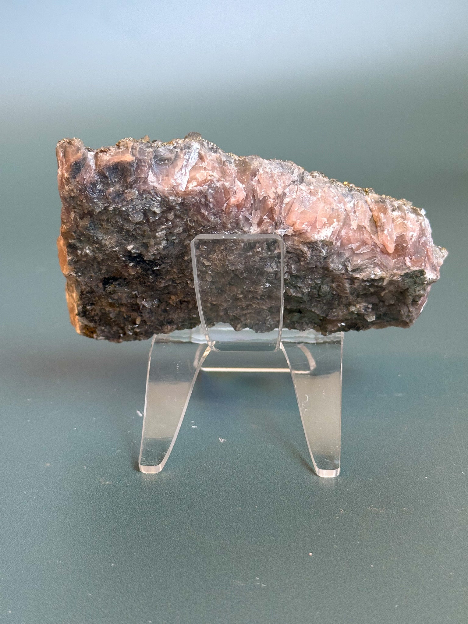 Calcite with Chalcopyrite