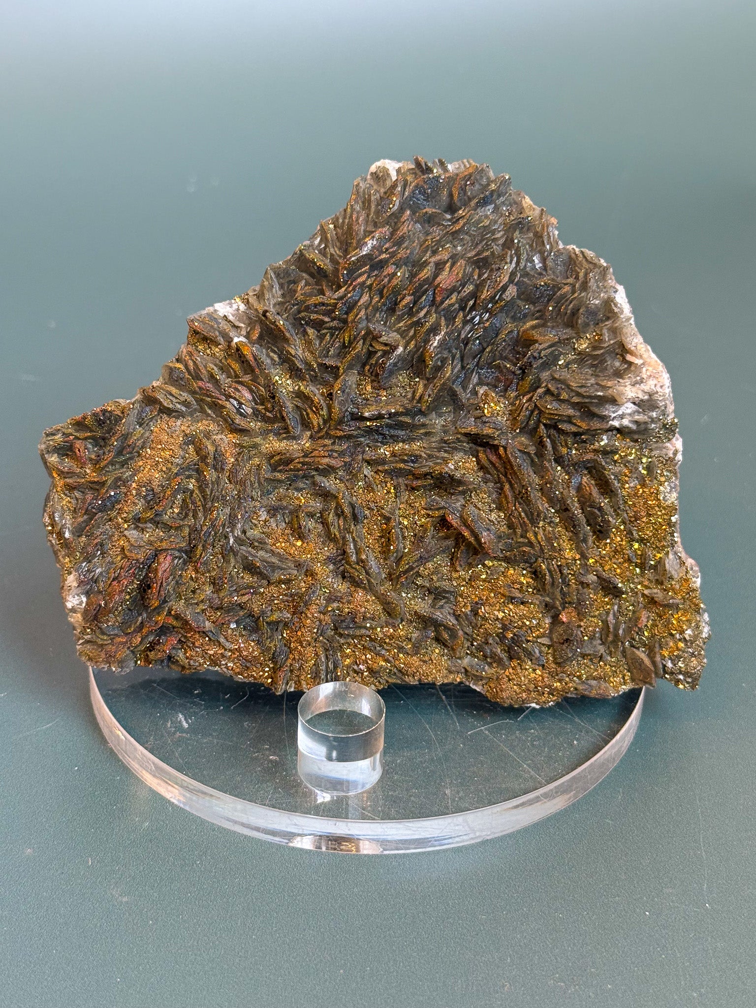 Calcite with Chalcopyrite