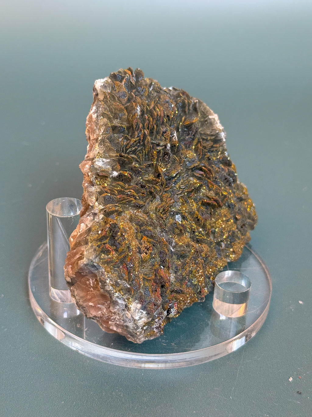 Calcite with Chalcopyrite