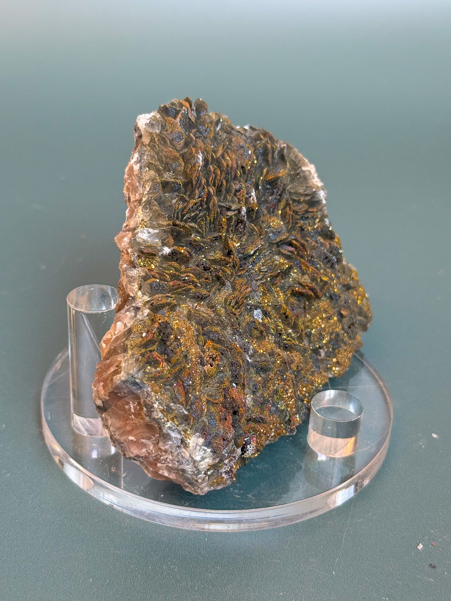 Calcite with Chalcopyrite