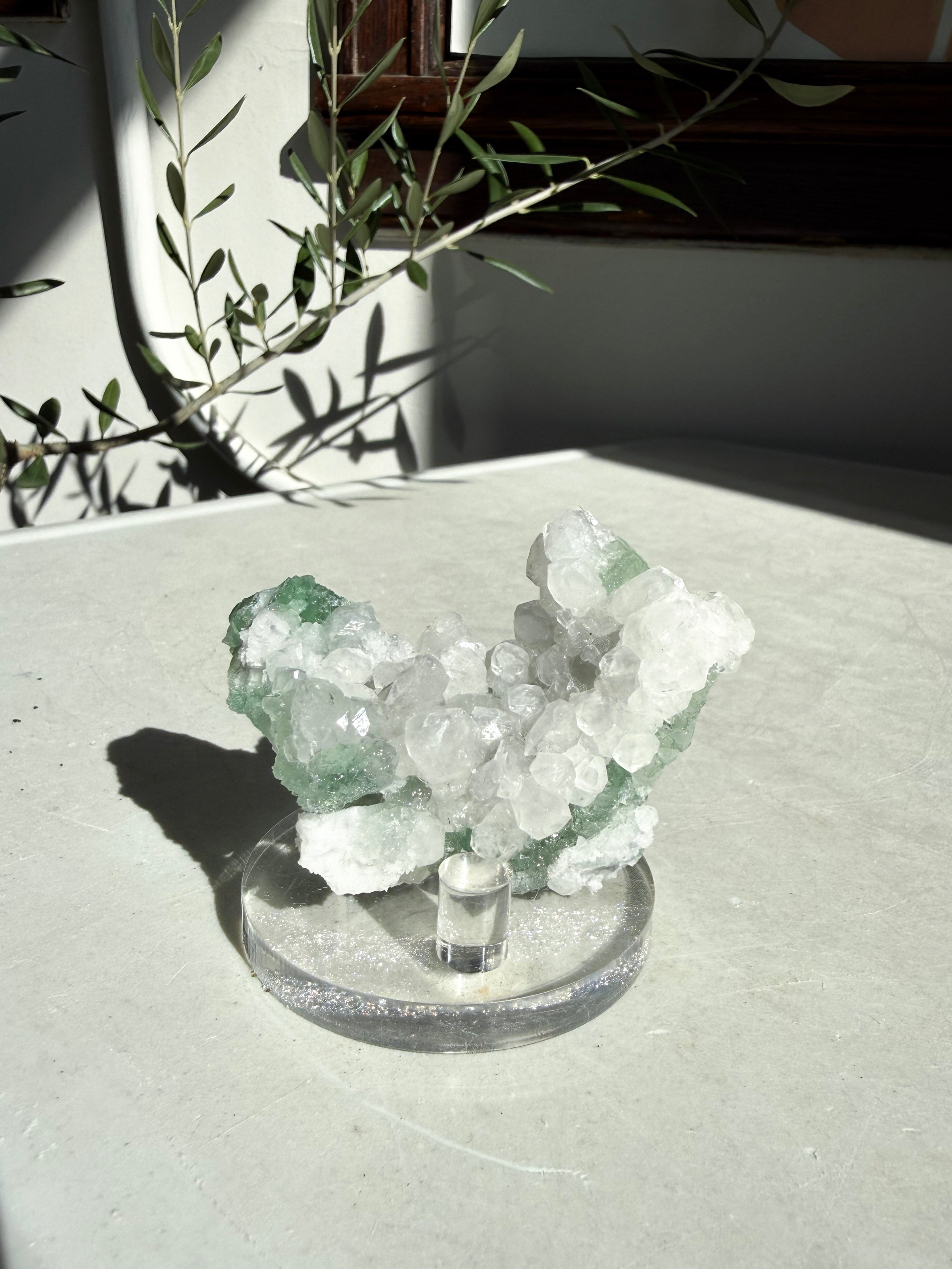 Calcite and Fluorite