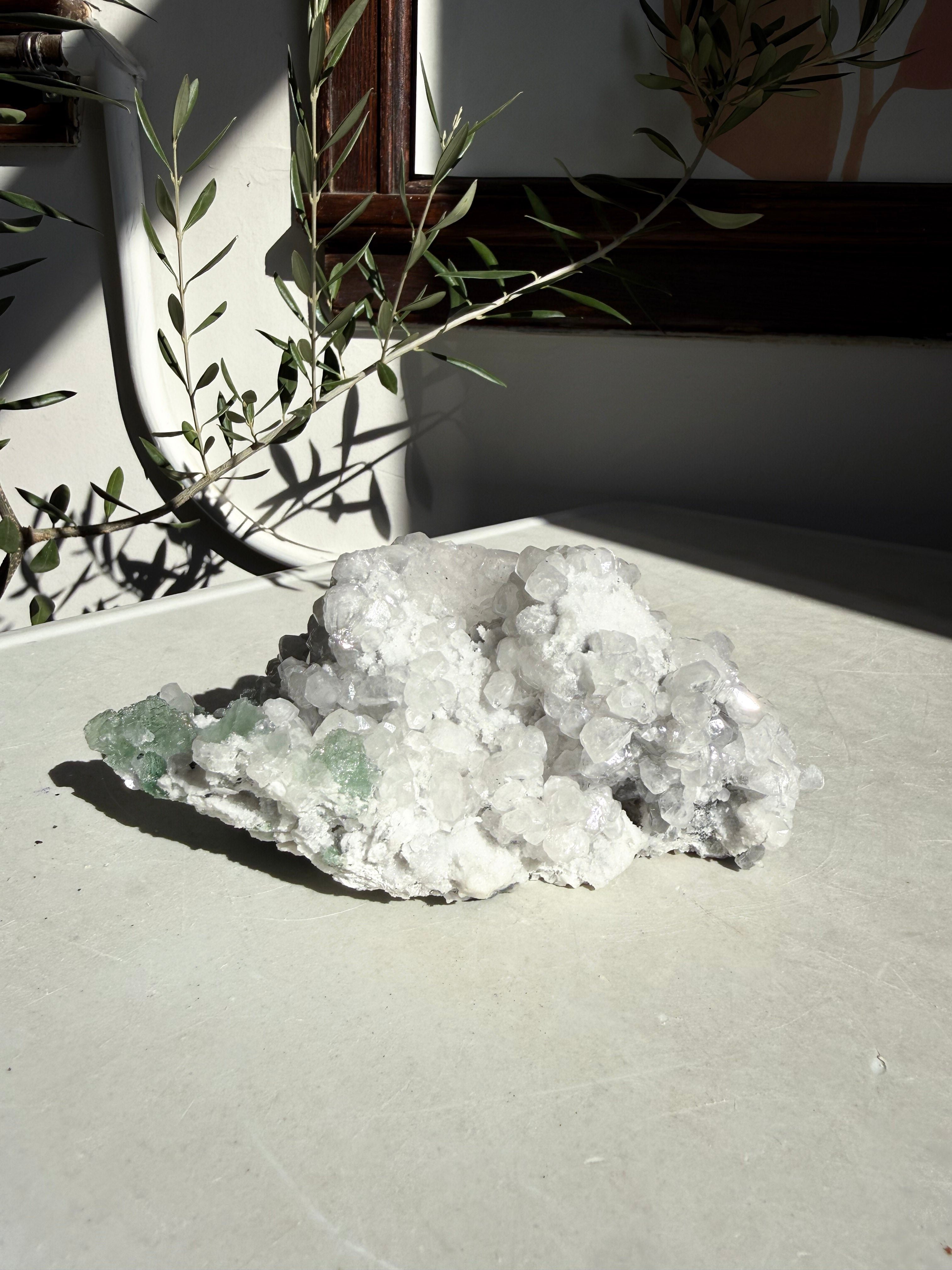 Calcite and Fluorite