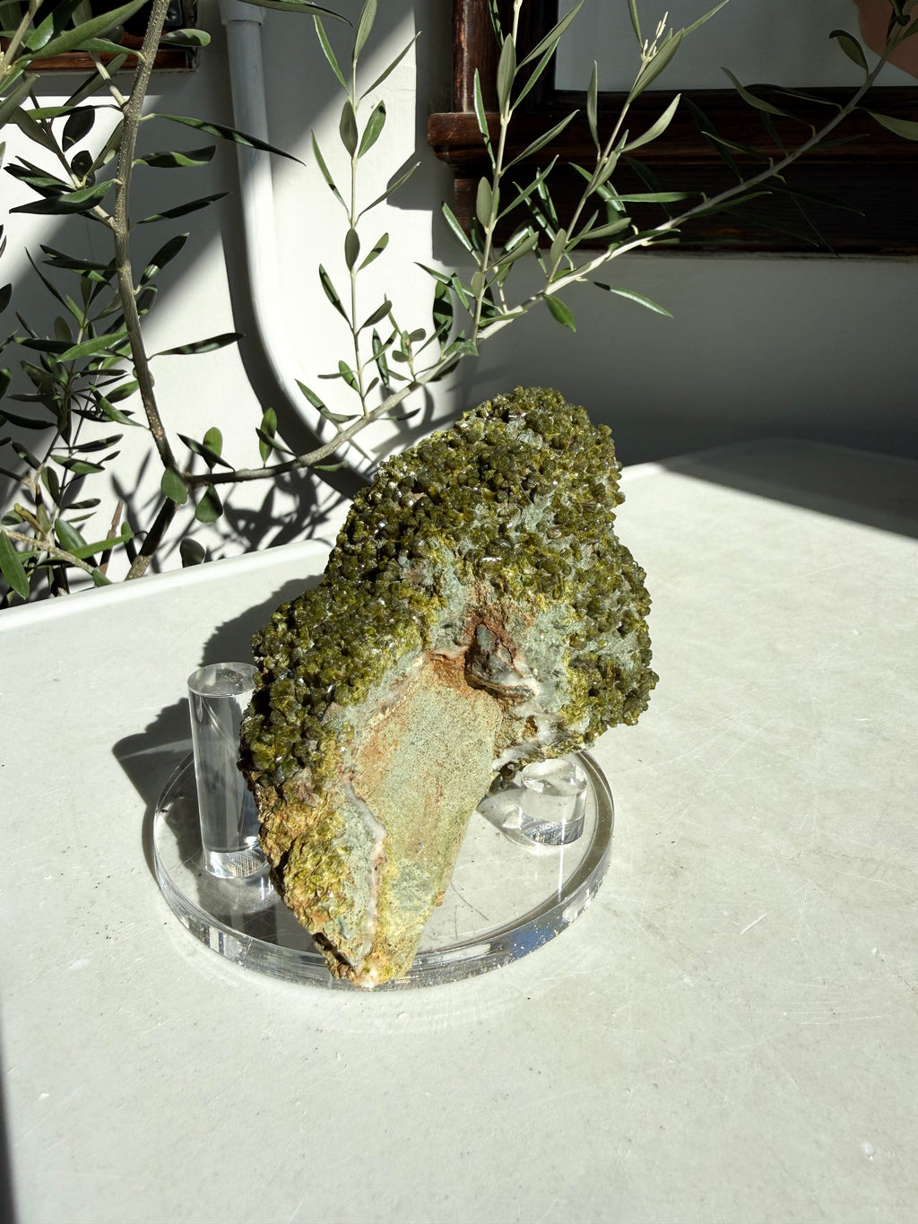 Epidote and Quartz