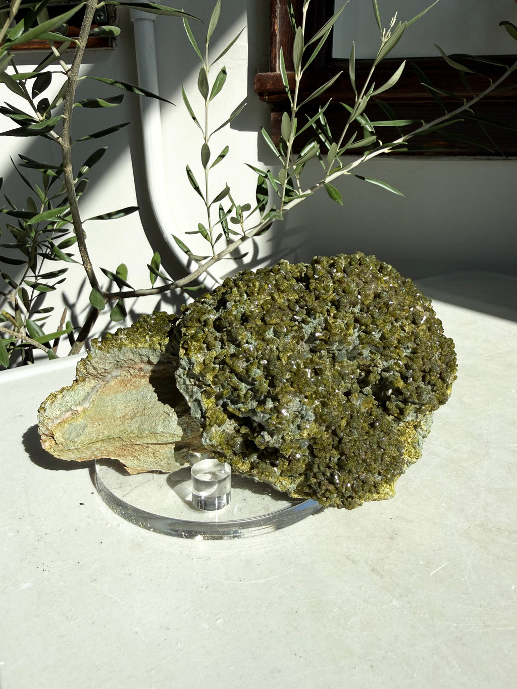 Epidote and Quartz